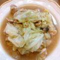 まめだいず's cooksnap of when they made 鶏肉とキャベツの梅和風煮.