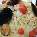 バンザイ's cooksnap of when they made 簡単！本格！トマトカッペリーニ.