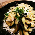 もぐドン's cooksnap of when they made 茄子のおろし冷やしうどん.