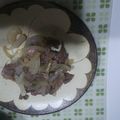 ハニイとムサシ's cooksnap of when they made 牛肉とタマネギの塩しょうゆ炒め.