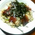 ほるほるちゃん's cooksnap of when they made 鰹のてこね寿司.