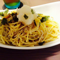 クック8W21F1☆'s cooksnap of when they made ★麺つゆで簡単★しらすと大根の和風パスタ.