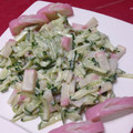 おるご's cooksnap of when they made 簡単♪激うま！かまぼこサラダ.
