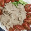 キラキラ星人☆'s cooksnap of when they made 簡単！スタミナたっぷり豚しゃぶサラダ.