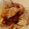 ひとみですが's cooksnap of when they made もやし&鶏ささみの梅ドレ合え(^-^).