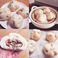 にゃにゃ1010's cooksnap of when they made 肉まん.