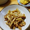 マサシッポ's cooksnap of when they made じゃが芋と竹輪の胡麻ネーズ炒めレモン風味.
