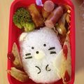 きのmama's cooksnap of when they made キャラ弁♪すみっコぐらし☆ねこ.
