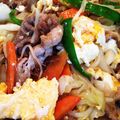 ♡ななちん♡'s cooksnap of when they made 卵入り肉野菜炒め.