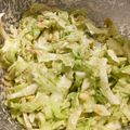 mnm813's cooksnap of when they made キャベツのマヨわさびごま風味和え.