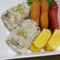 アクセル☆'s cooksnap of when they made 天かす×ごま塩×葱のわさび風味おにぎり.