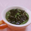 赤い電話's cooksnap of when they made 海苔スープ.