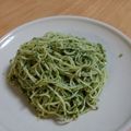 mandryu's cooksnap of when they made お一人様用バジルソースパスタ.