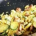 meri＊'s cooksnap of when they made ゴーヤとじゃがいものドッキング.