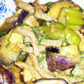 nobuchin55's cooksnap of when they made 茄子とピーマンのシソ炒め.
