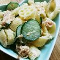 mico_maru's cooksnap of when they made 鰹節でマカロニのツナマヨ風サラダ☆お弁当.