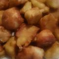 みるくるくる's cooksnap of when they made 一口★お豆腐と黒糖ドーナツ.