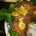 ハラヘリ♪ヘリハラ♬'s cooksnap of when they made 簡単！フライパンで和風ローストビーフ.