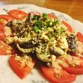 ちくえだ's cooksnap of when they made ささみと茄子の中華風サラダ.