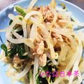 ひな☆日本茶's cooksnap of when they made 簡単もやしサラダ♡麺つゆマヨ.