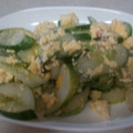 かりあん's cooksnap of when they made 食感を楽しむ卵ときゅうりの塩炒め.