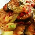 すーちゃんママ's cooksnap of when they made トマトとナスのパスタ.