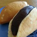 キッチンkm's cooksnap of when they made モチモチ苺どら焼き.