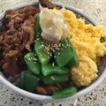なおろらん's cooksnap of when they made 豚肉といんげんの三色丼.