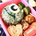 ♡夢みるママ♡'s cooksnap of when they made キャラ弁★マイク★モンスターズインク.