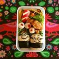 komutatata's cooksnap of when they made 怪盗グルー☆ ミニオン 弁当.