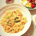 showcookpd's cooksnap of when they made カニとトマトのチーズリゾット.