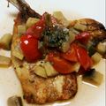みちゃきマミー's cooksnap of when they made イワシのソテー★夏野菜ソースのせ.