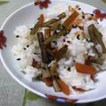 ピンクのたまご's cooksnap of when they made シャキシャキきんぴらごぼうの♪混ぜごはん.