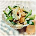 Ｔ，ＳＡＥＫＯ's cooksnap of when they made シーチキンと湯葉とおくらのワサビ和え.