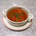 ＠迷子＠'s cooksnap of when they made トマトと ピーマンの カレー風味スープ.