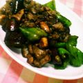 inu0421's cooksnap of when they made 豚バラと夏野菜のごま醤油炒め.
