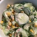 みじゃんキリン's cooksnap of when they made お子様にも♪　きゅうりとツナマヨのサラダ.