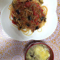 ゆみぺー's cooksnap of when they made 野菜たっぷり！簡単！茄子のミートソース.