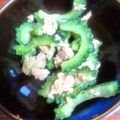 アネクメーネ's cooksnap of when they made ご飯のお供に！ゴーヤの麺つゆバター炒め☆.