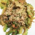キノコの子キムコっこ's cooksnap of when they made ゴーヤとツナの甘辛炒め.