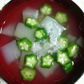 くみ茶☆'s cooksnap of when they made 冬瓜とカニ缶のあっさり和風スープ.