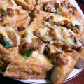 ピンクレンジャーしの's cooksnap of when they made なっとーすと風厚揚げ.
