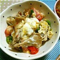 ゆずっこmama's cooksnap of when they made ちくわと舞茸のタマゴ炒め.