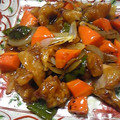 nosso's cooksnap of when they made リメイク料理！！から揚げの酢豚.