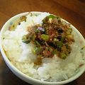 umizarusuki's cooksnap of when they made 簡単！ねぎ＆おかかご飯.