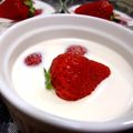 てぃぐまな's cooksnap of when they made (*´∇｀)＜ いちごみるくプリン☆.