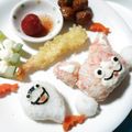 さるぱんだ's cooksnap of when they made 妖怪ウォッチ☆ジバニャンとウィスパー弁当.