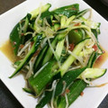 にゃんこ先生06's cooksnap of when they made オクラともやしの梅わさびナムル！.