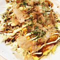 あぶらぼうず's cooksnap of when they made 簡単すぎるお好み焼き風☆オムレツ.