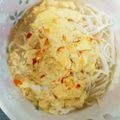 tbtb's cooksnap of when they made ★酸辣湯(サンラータン)風たまご雑炊★.
